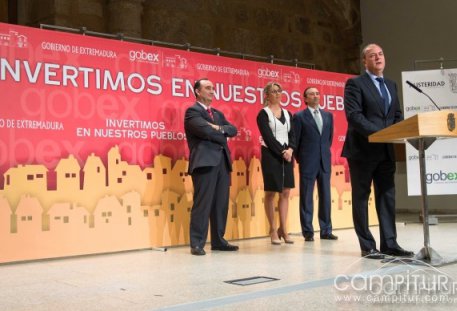 El programa de Inversión Municipal llegará al 98% de municipios extremeños 