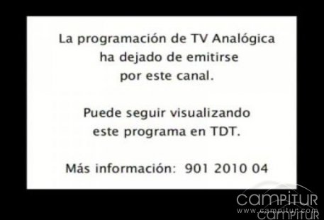 Mañana se producirá el apagón analógico de la televisión en toda la región 